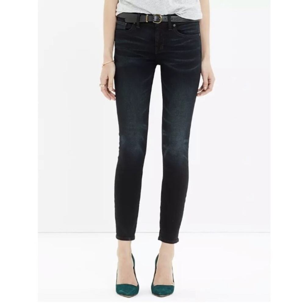 Madewell Skinny Skinny Crop Jean In Tempest Wash